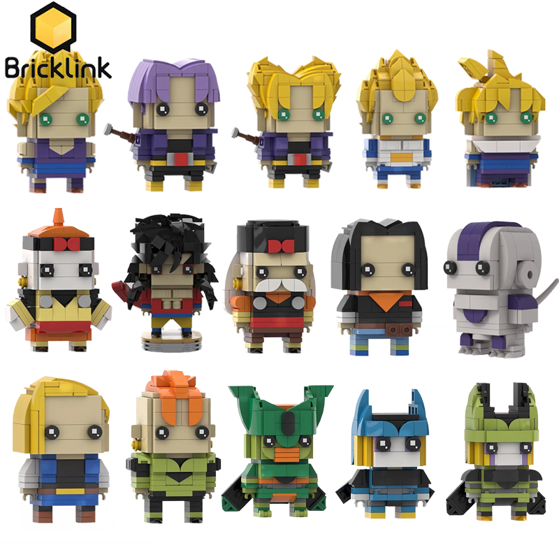 Model Kit Vegeta - Bricklink Ideen MOC Anime Figuren Sieben
