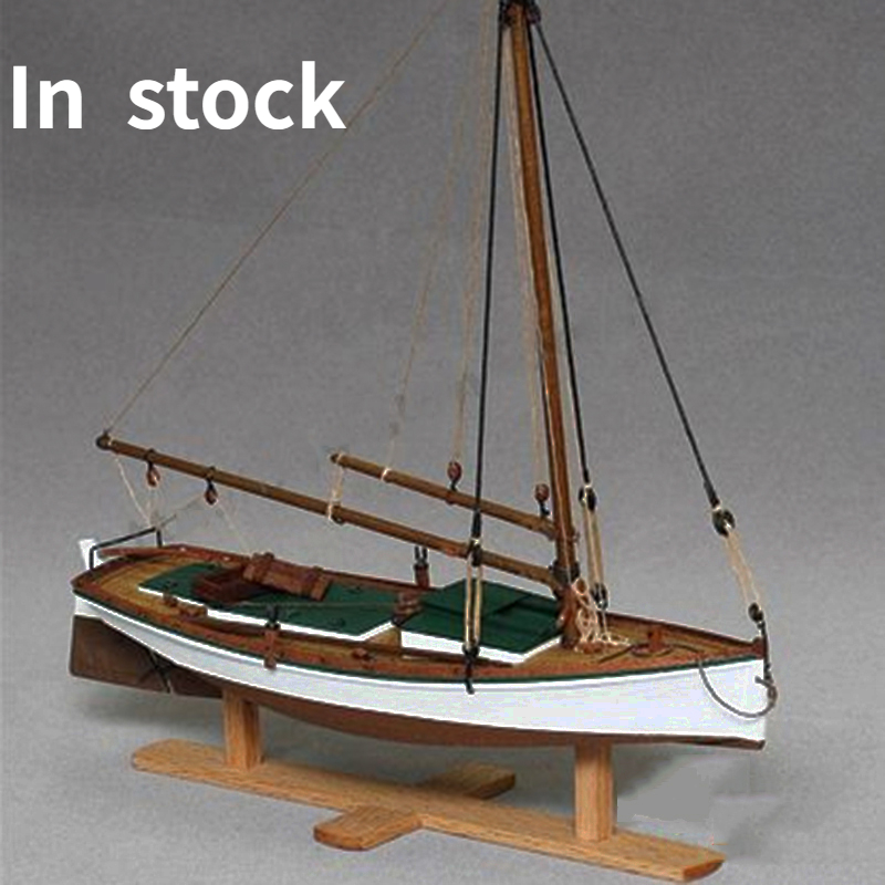 Model Kit Yacht - 1/35 Klappe Holzboot Modell DIY handgemachte