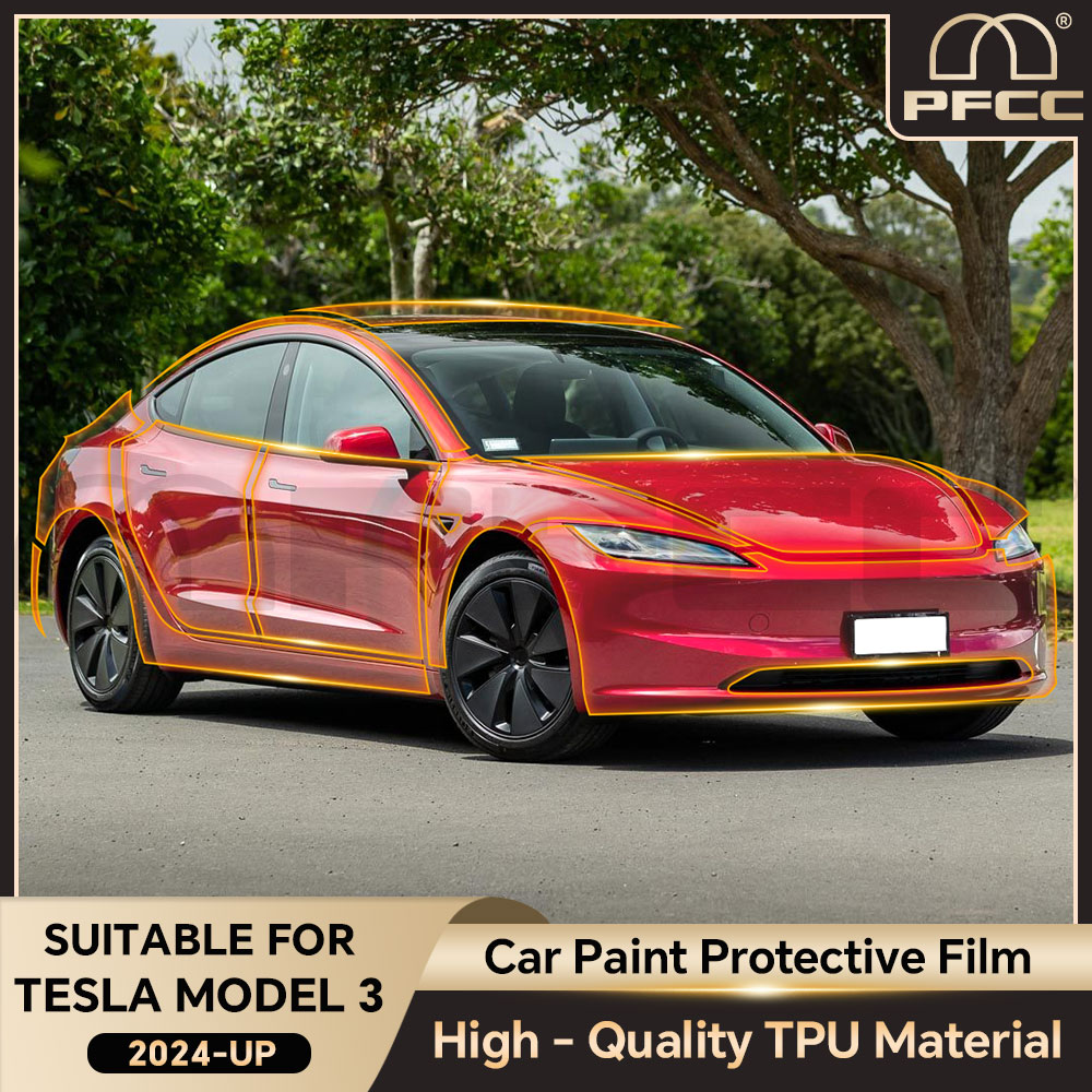 Logo Model Kit - Lackschutzfolie für Tesla Model 3, Highland