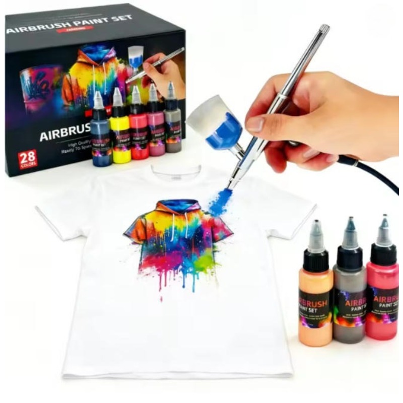 Model Kit Acrylic Paint - 12/28 Farben Wasserbasiertes Airbrush-Acrylfarben-Set 30ml DIY