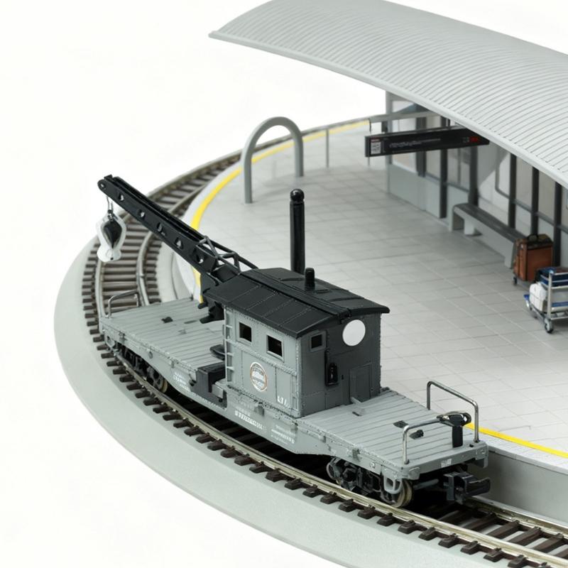 Model Kit Cement - Realistische Modelleisenbahnschienen HO-Maßstab, Bausätze, Zementschwelle für