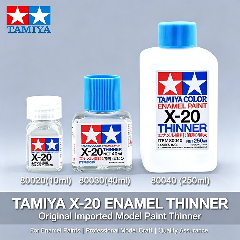 Model Kit Cement - TAMIYA 80030 X-20 Emaille-Lackverdünner 40ML Professionelles