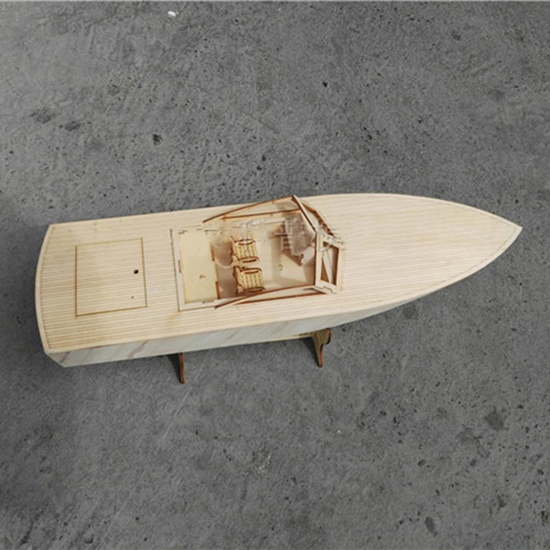 Model Kit Yacht - DIY Modell Montagesatz Teile Fernbedienung Yacht