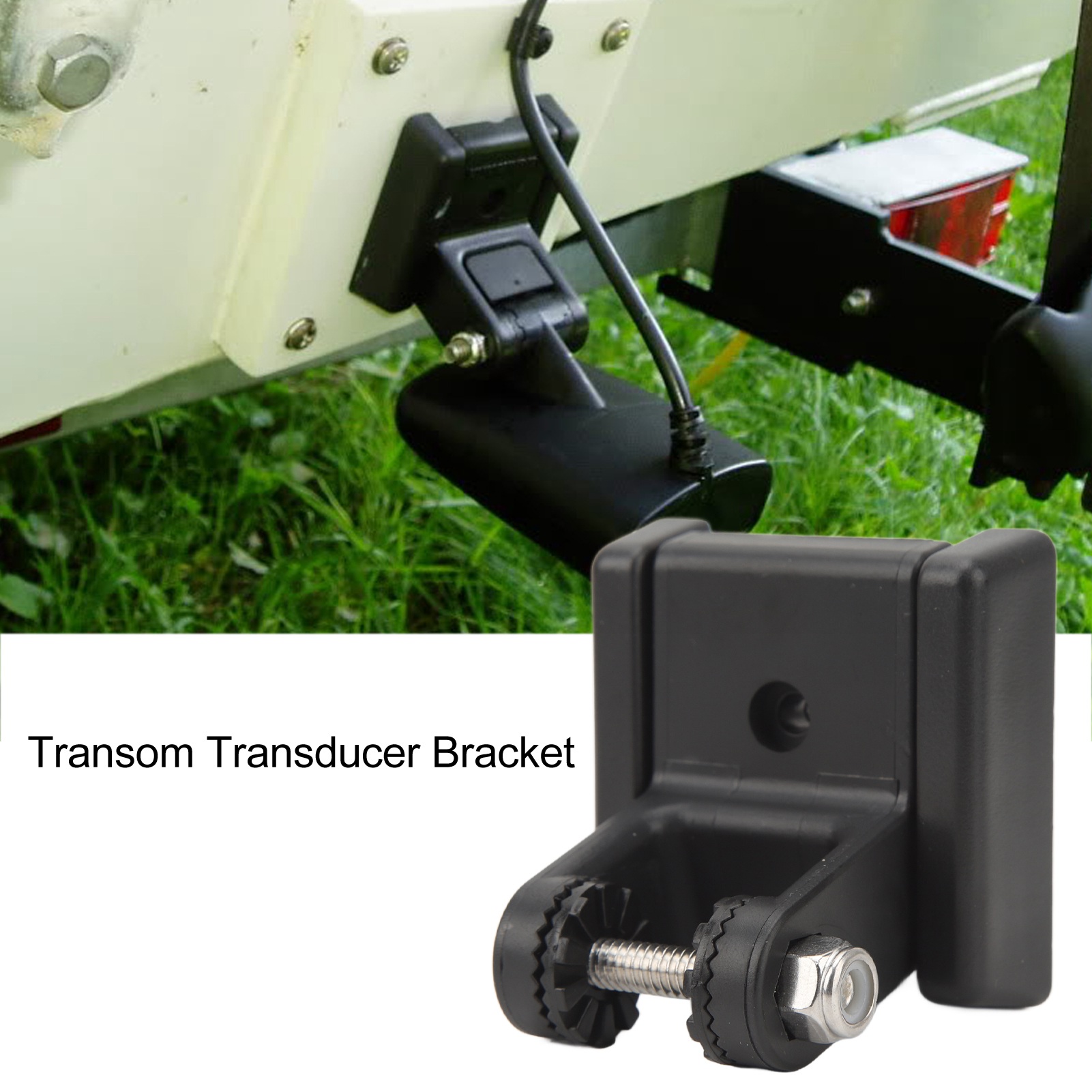Model Kit Yacht - Transom-Transducer-Halterung 7400931 Robustes, zuverlässiges Transom-Transducer-Montage-Kit für