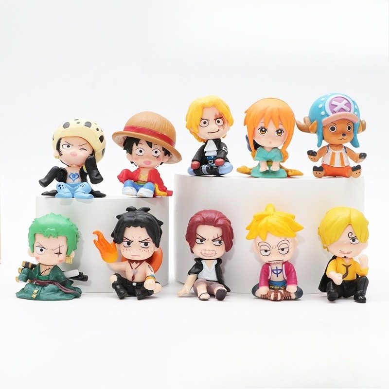 Model Kit Judge - BRANDNEU One Piece Figuren-Set Luffy Law