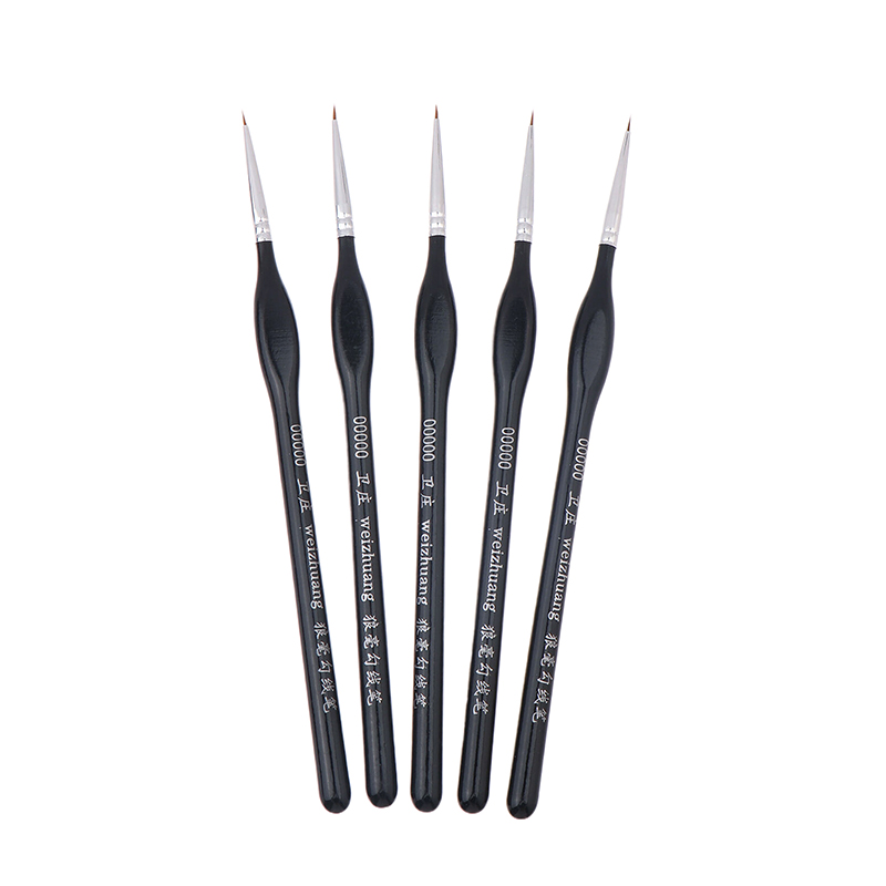 5-teiliges Präzisions-Pinselse – Model Kit Acrylic Paint Bewertung und Preis