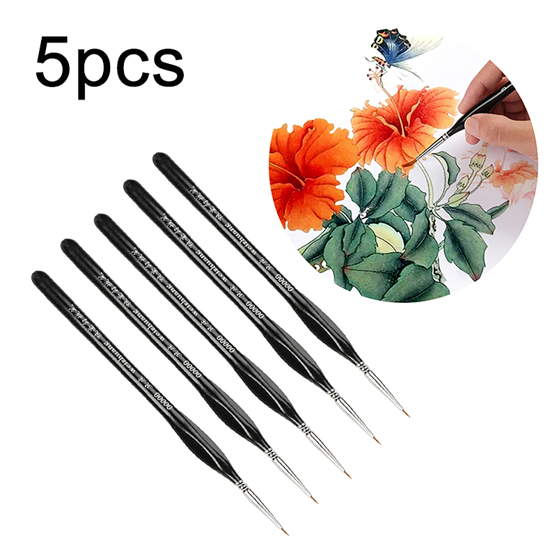 5-teiliges Präzisions-Pinselse – Model Kit Acrylic Paint Bewertung und Preis