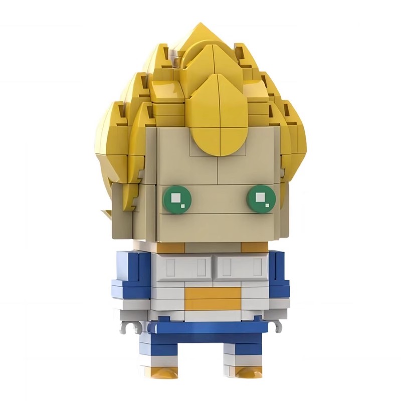 Bricklink Ideen MOC Anime Figu – Model Kit Vegeta Bewertung und Preis