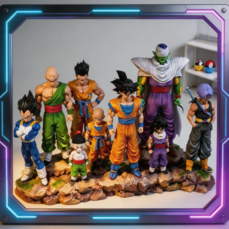 1 Set Anime Dragon Ball Infini – Model Kit Vegeta Bewertung und Preis