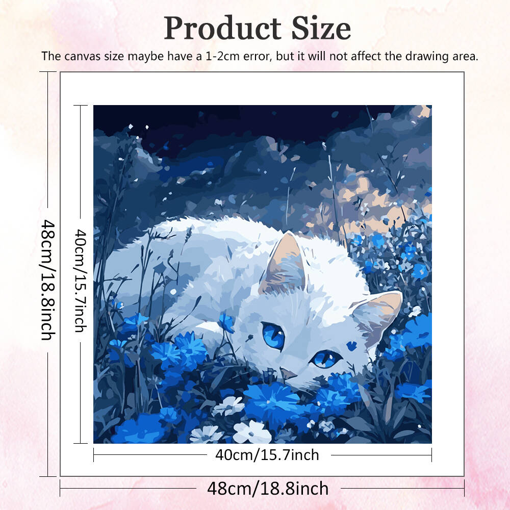 DIY Malen nach Zahlen Katze Ti – Model Kit Acrylic Paint Bewertung und Preis