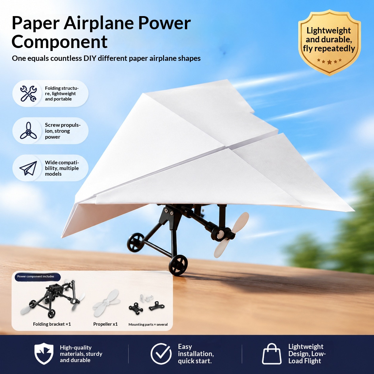 DIY-Papierflugzeug-Antriebskit – Model Kit Expert Bewertung und Preis