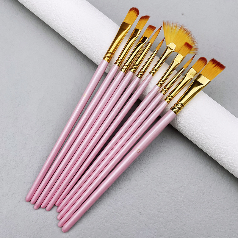 10 teile/satz Nylon Haar Holzg – Model Kit Acrylic Paint Bewertung und Preis