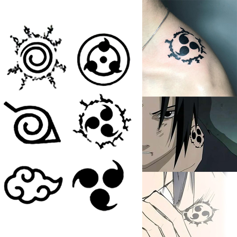 Anime Naruto Tattoo Aufkleber  – Logo Model Kit Bewertung und Preis