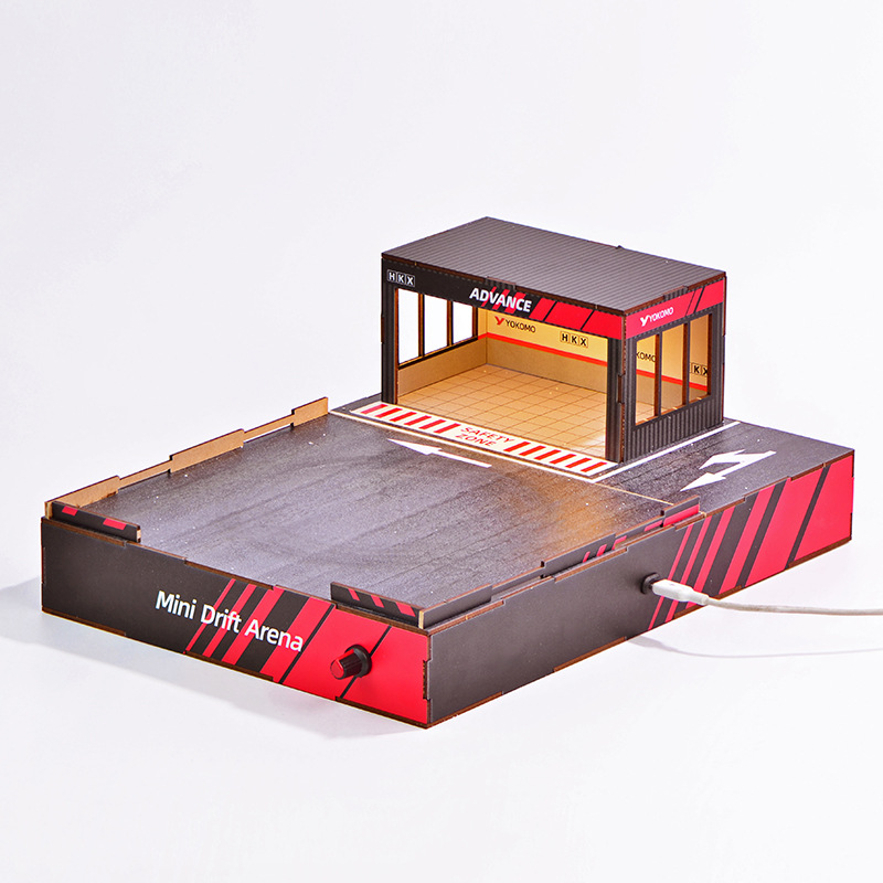 1:64 Maßstab DIY Drift-Strecke – Model Kit Led Bewertung und Preis