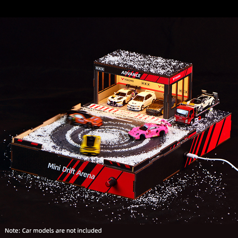 1:64 Maßstab DIY Drift-Strecke – Model Kit Led Bewertung und Preis