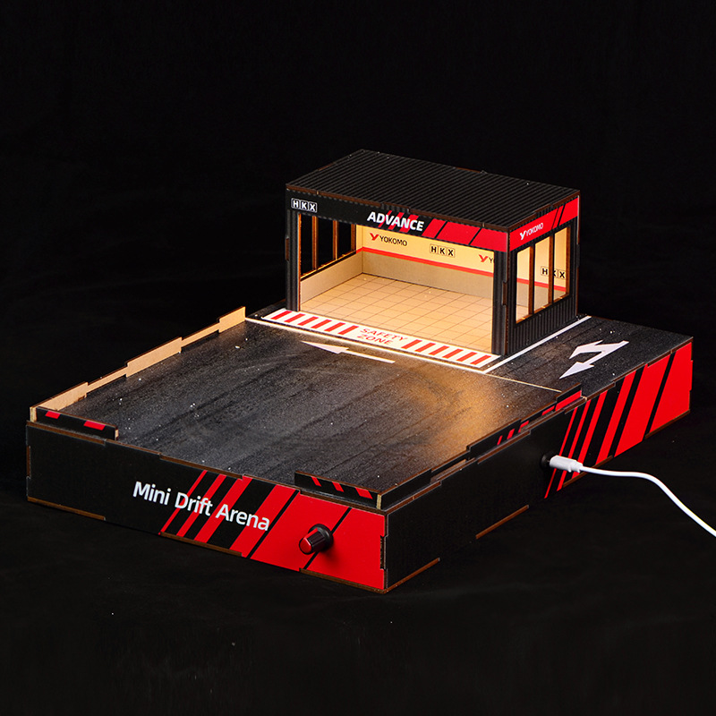 1:64 Maßstab DIY Drift-Strecke – Model Kit Led Bewertung und Preis