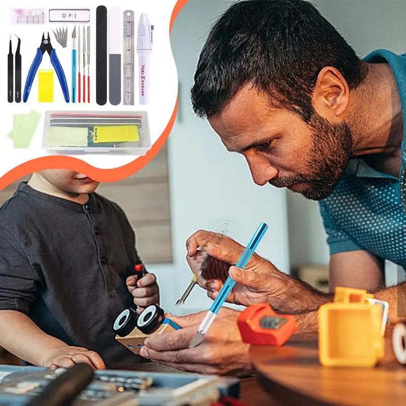 24-teiliges Modellbau-Werkzeug – Model Kit Yacht Bewertung und Preis