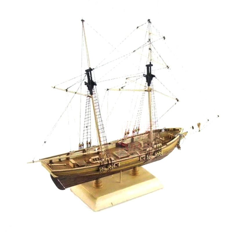 1:70 Neue Hafen Holz Segelboot – Model Kit Yacht Bewertung und Preis