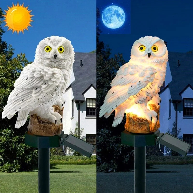 Solar-Eulen-Statue Gartenleuch – Model Kit Led Bewertung und Preis