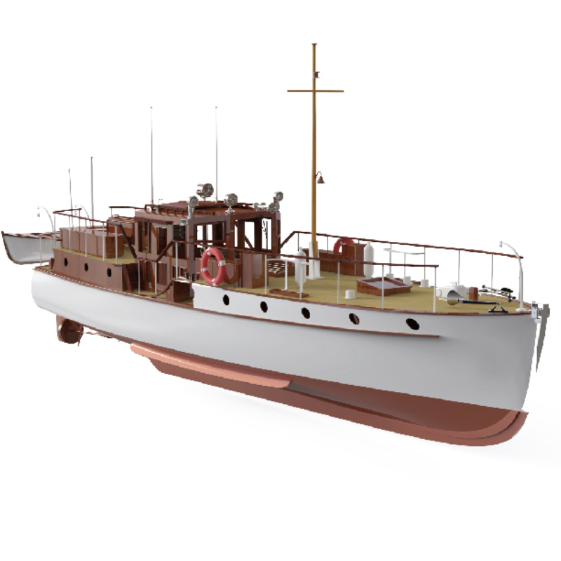 Fernbedienung sboot 880mm Holz – Model Kit Yacht Bewertung und Preis
