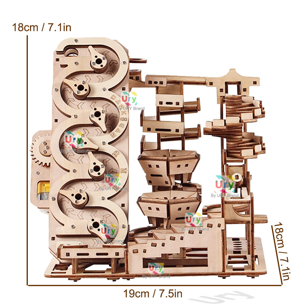 Ury 3D Holzpuzzle Elektrische  – Model Kit Runner Bewertung und Preis