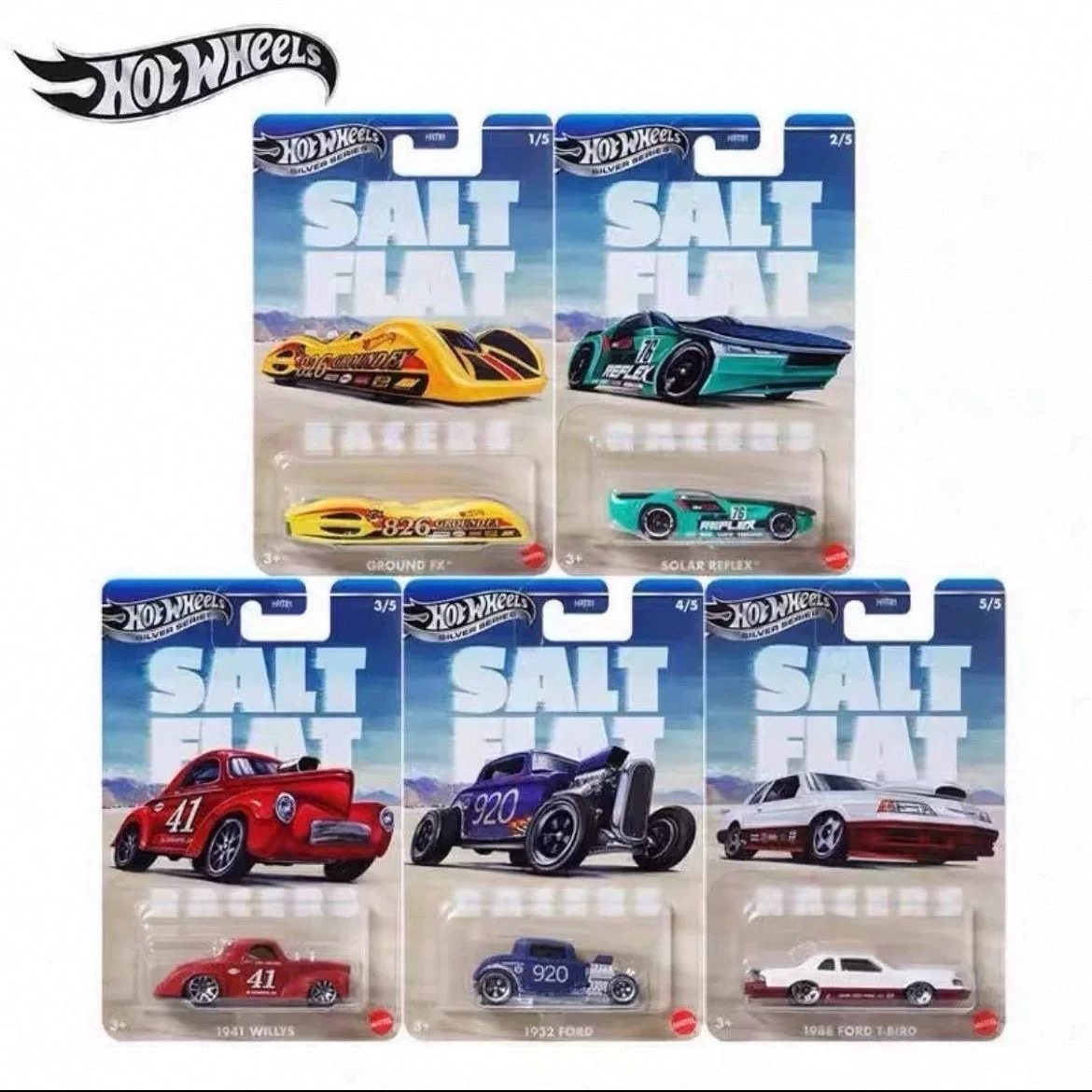 Hot Wheels HRT81 Salzflächen-R – Logo Model Kit Bewertung und Preis