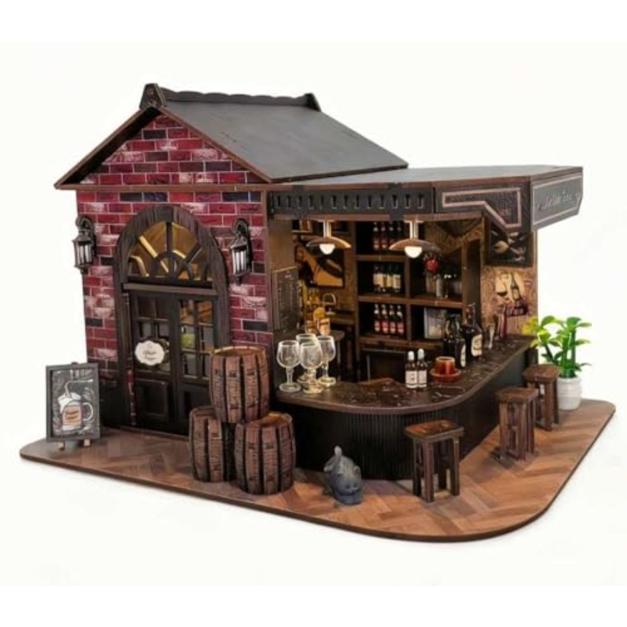 Bücherregal-Deko-Set, 3D Holz- – Model Kit Led Bewertung und Preis