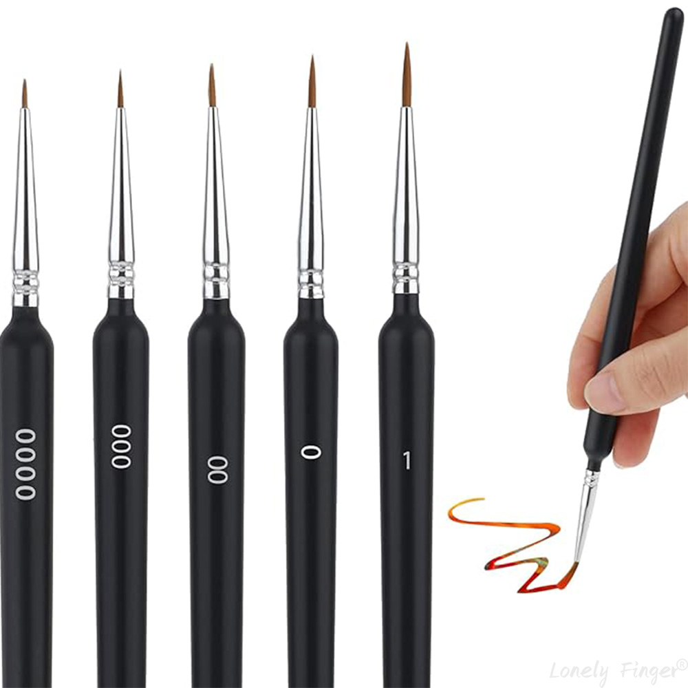 5/11-teiliges Pinselset, Künst – Model Kit Acrylic Paint Bewertung und Preis