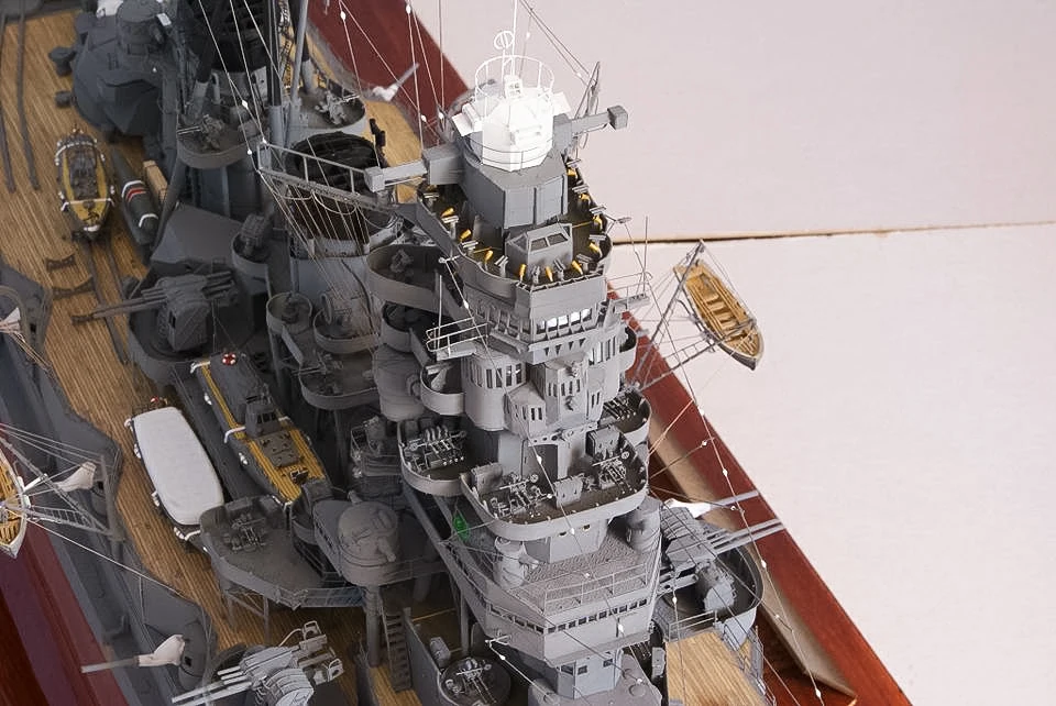 Maßstab 1:200 WW2 Schlachtschi – Model Kit Battleship Bewertung und Preis