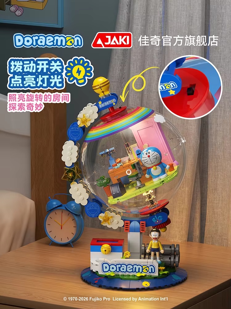 JAKI Doraemon Lizenzierte Glob – Model Kit Led Bewertung und Preis