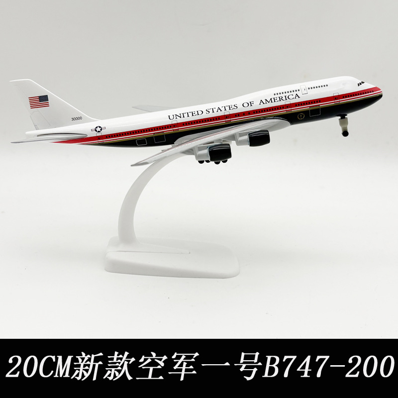 Neues 20cm Air Force One B747- – Model Kit Airplane Bewertung und Preis